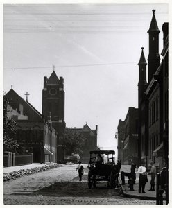 Veertiende en Franklin kijkend naar het noorden door William G. Swekosky